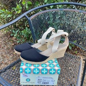 Charleston Shoe Co. -Espadrille Wedges